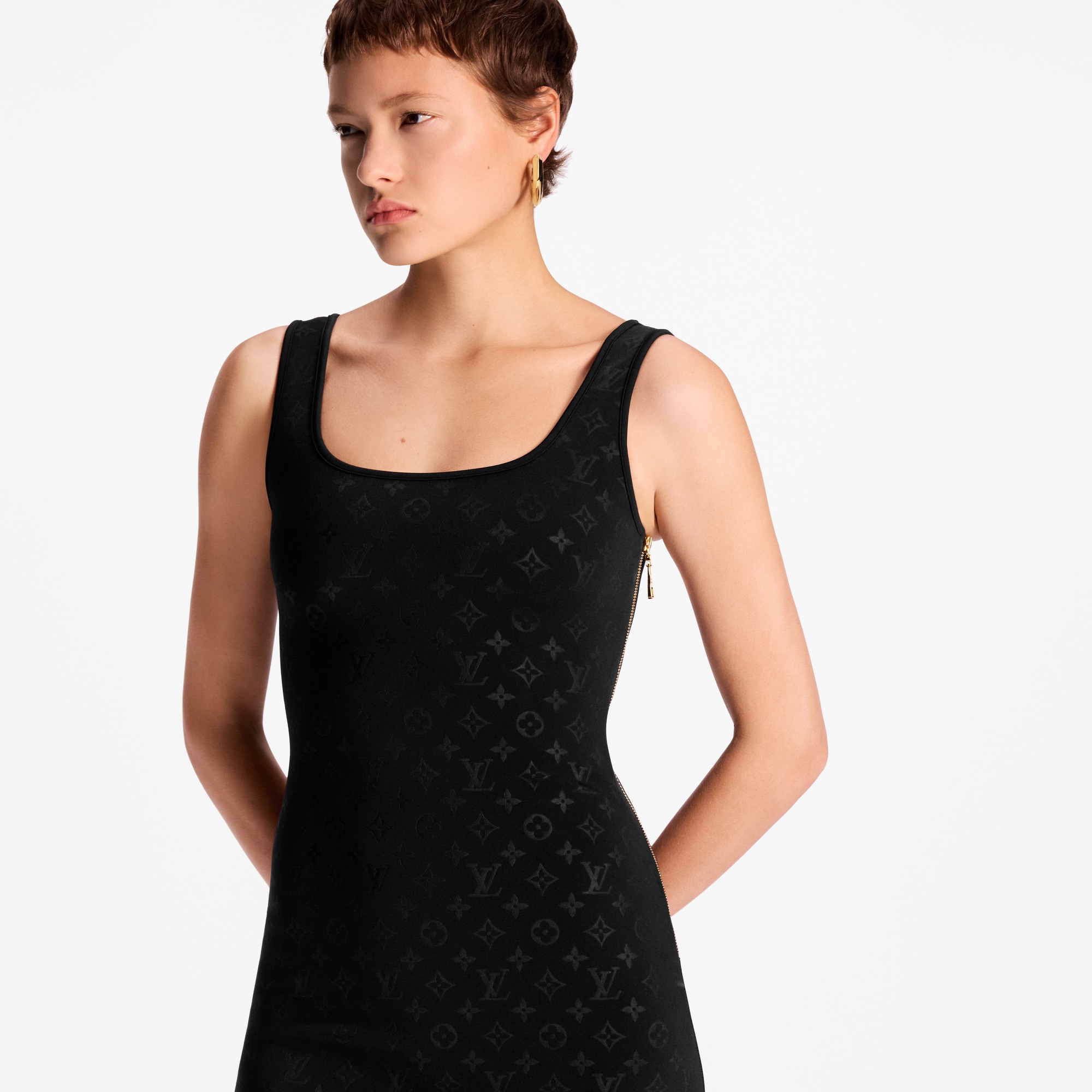 Embossed Monogram Tank Dress  in Đồ Nữ
