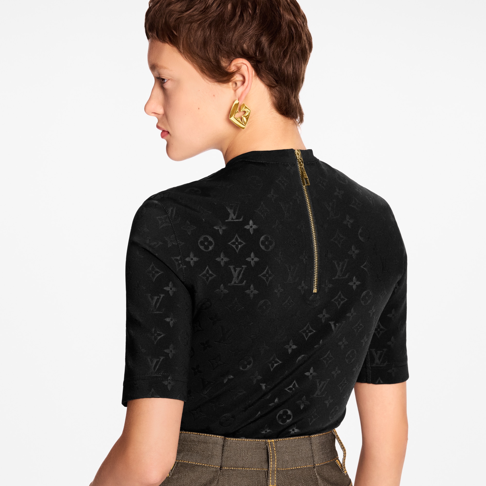 Embossed Monogram Top  in Đồ Nữ