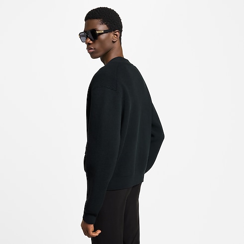 Áo Khoác Dệt Kim in Đồ Nam's Trang phục Áo dệt kim và Áo nỉ collections by Louis Vuitton (Thu phóng sản phẩm)