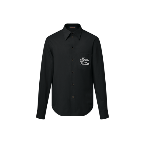 Áo Sơ Mi in Đồ Nam's Trang phục Áo sơ mi collections by Louis Vuitton (Thu phóng sản phẩm)