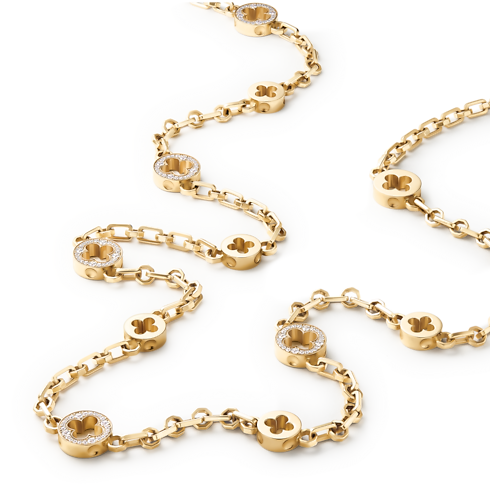 Vòng Cổ Empreinte Transformable Sautoir in Trang sức's Danh mục sản phẩm Vòng cổ và Mặt dây chuyền collections by Louis Vuitton (Thu phóng sản phẩm)