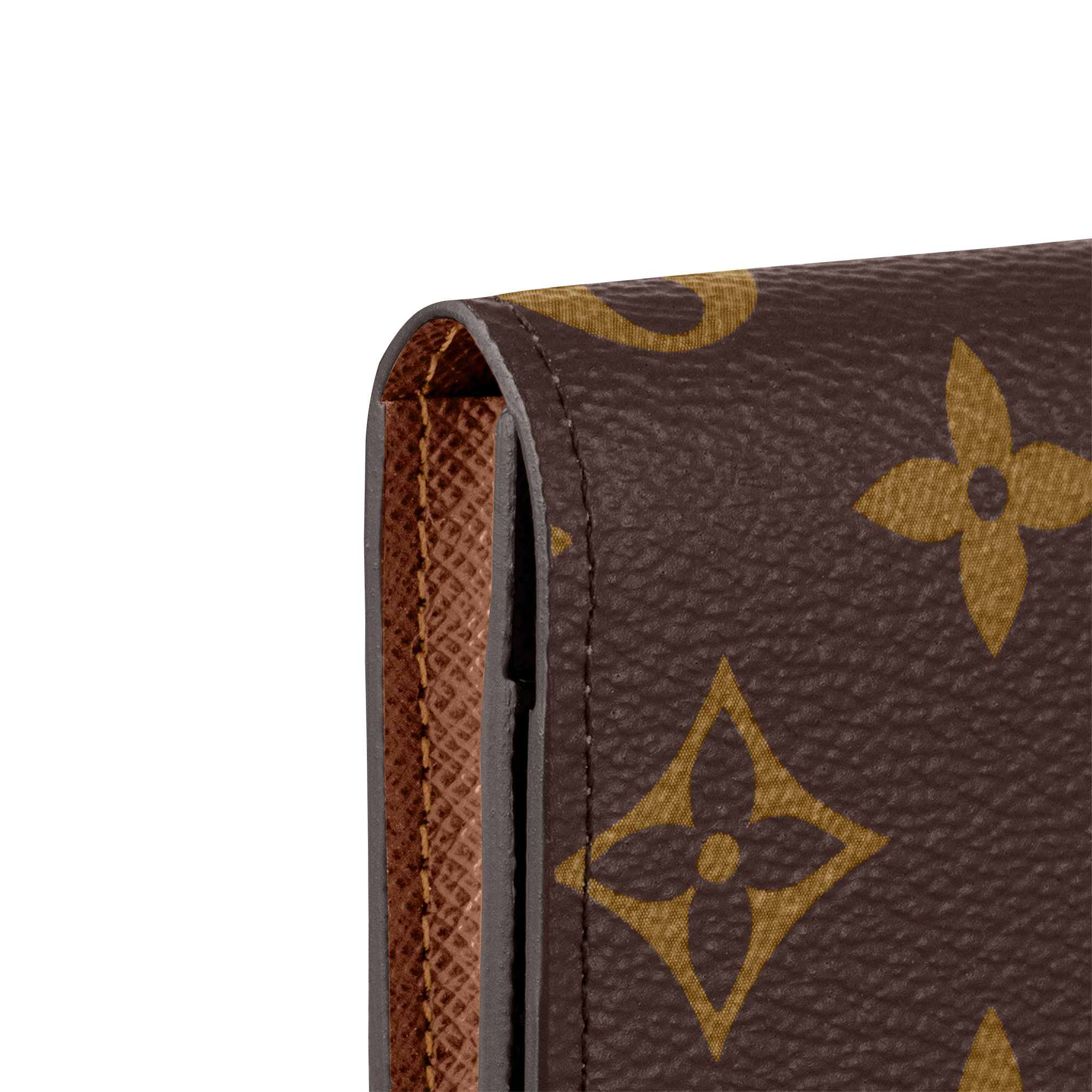 Ví Đựng Thẻ Enveloppe Carte De Visite Monogram Canvas in Đồ Nam