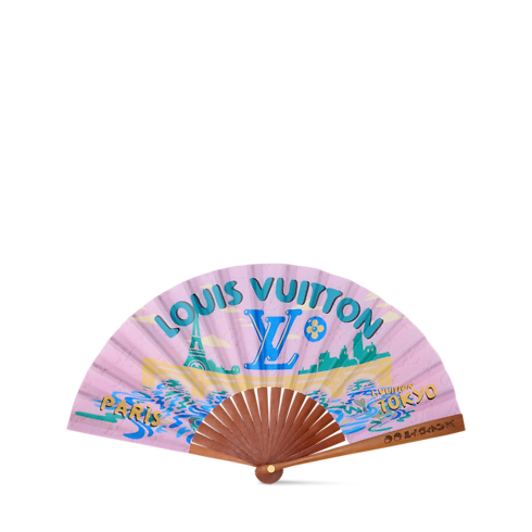 Quạt . in Rương, Phụ kiện du lịch và Trang trí nội thất's Thể thao và Giải trí } collections by Louis Vuitton (Thu phóng sản phẩm)