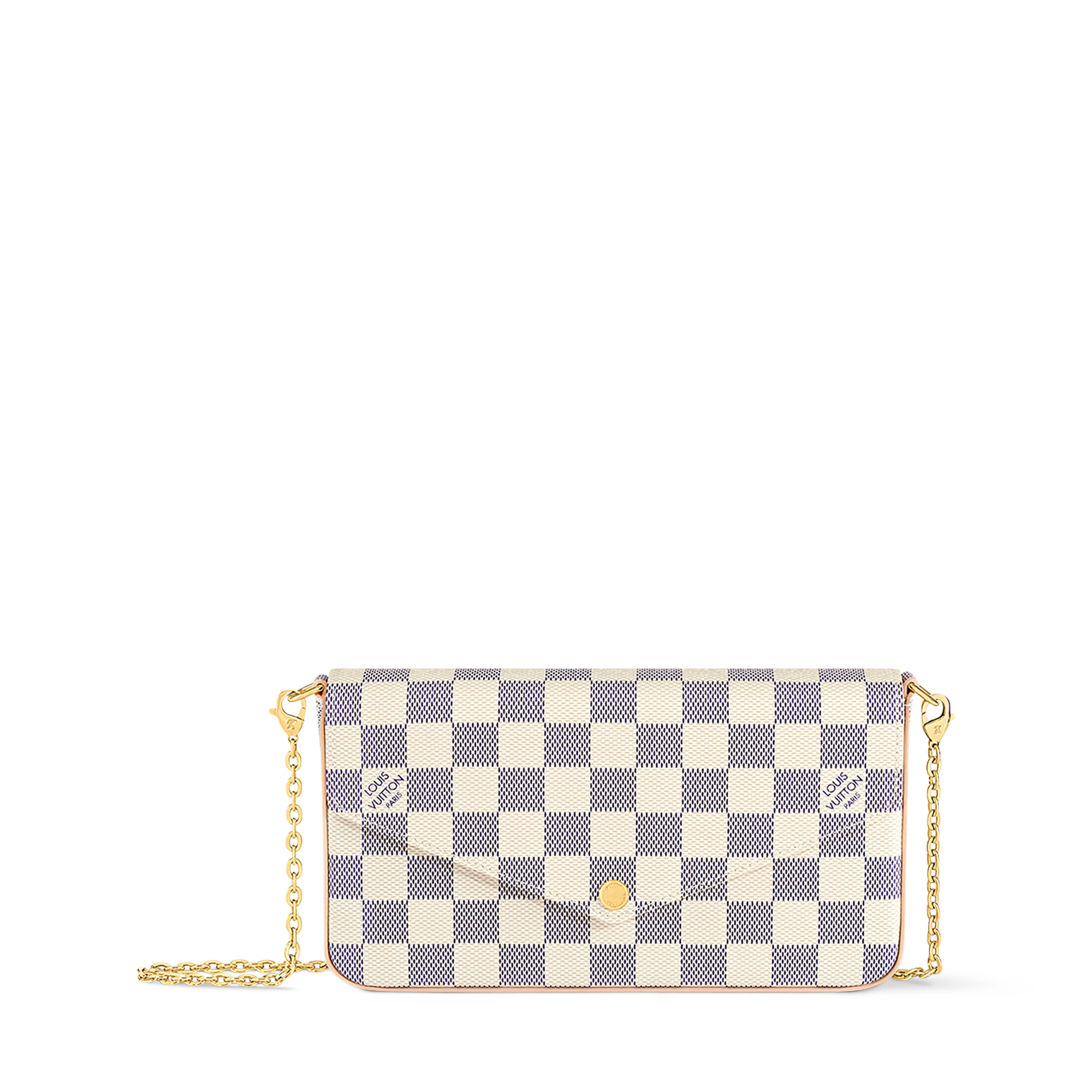 Túi Félicie Pochette Damier Azur Màu Xanh dương - Túi ví đa năng và Phụ  kiện bằng da | LOUIS VUITTON