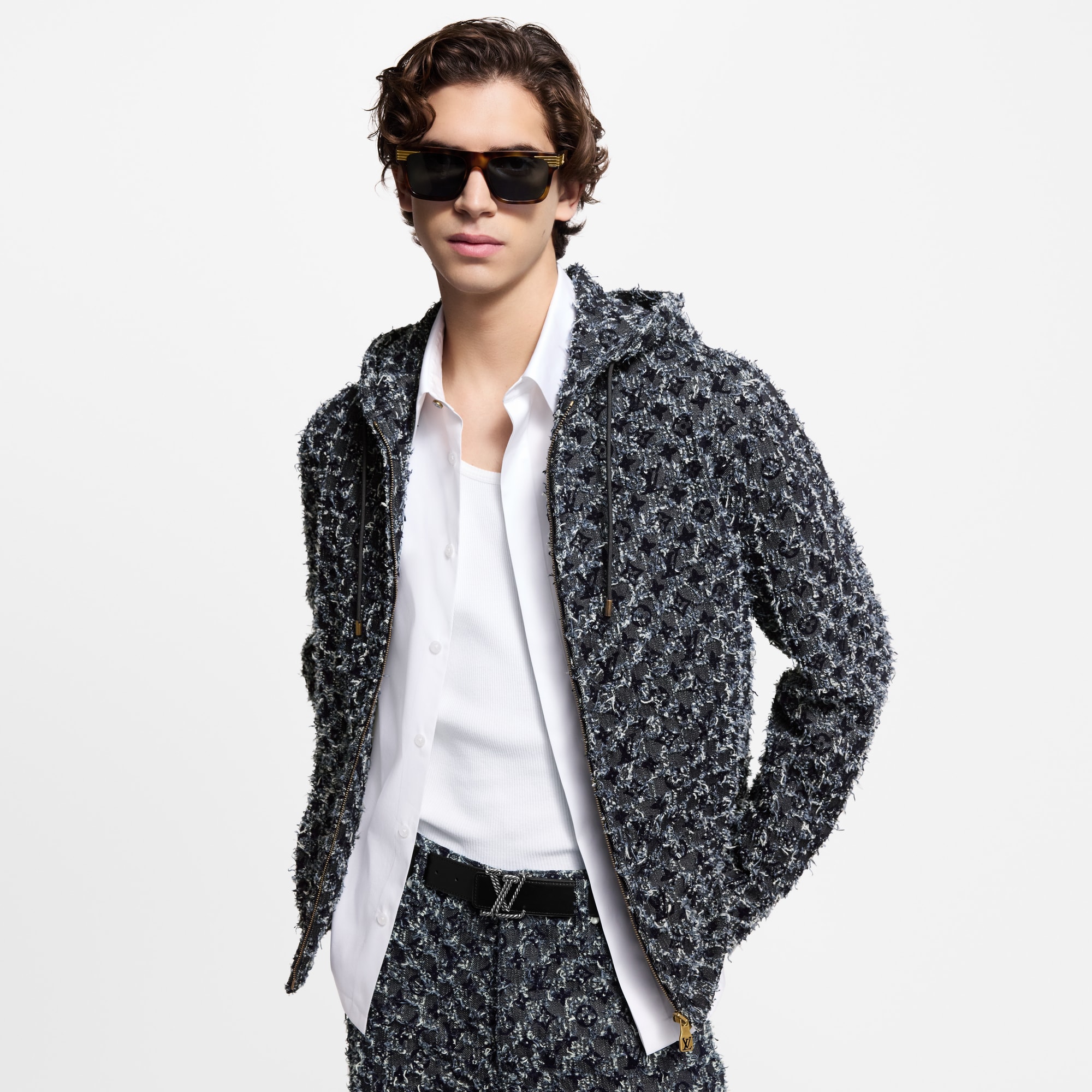Áo Hoodie Denim  in Đồ Nam