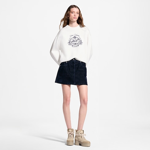 Áo Dệt Kim in Đồ Nữ's Trang phục Áo thun và Áo len collections by Louis Vuitton (Thu phóng sản phẩm)