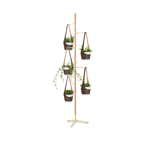 Chậu Floral Pot - Damien Langlois-Meurinne Monogram in Rương, Phụ kiện du lịch và Trang trí nội thất's Trang trí nội thất và Nghệ thuật không gian phòng ăn Đồ trang trí collections by Louis Vuitton (Thu phóng sản phẩm)