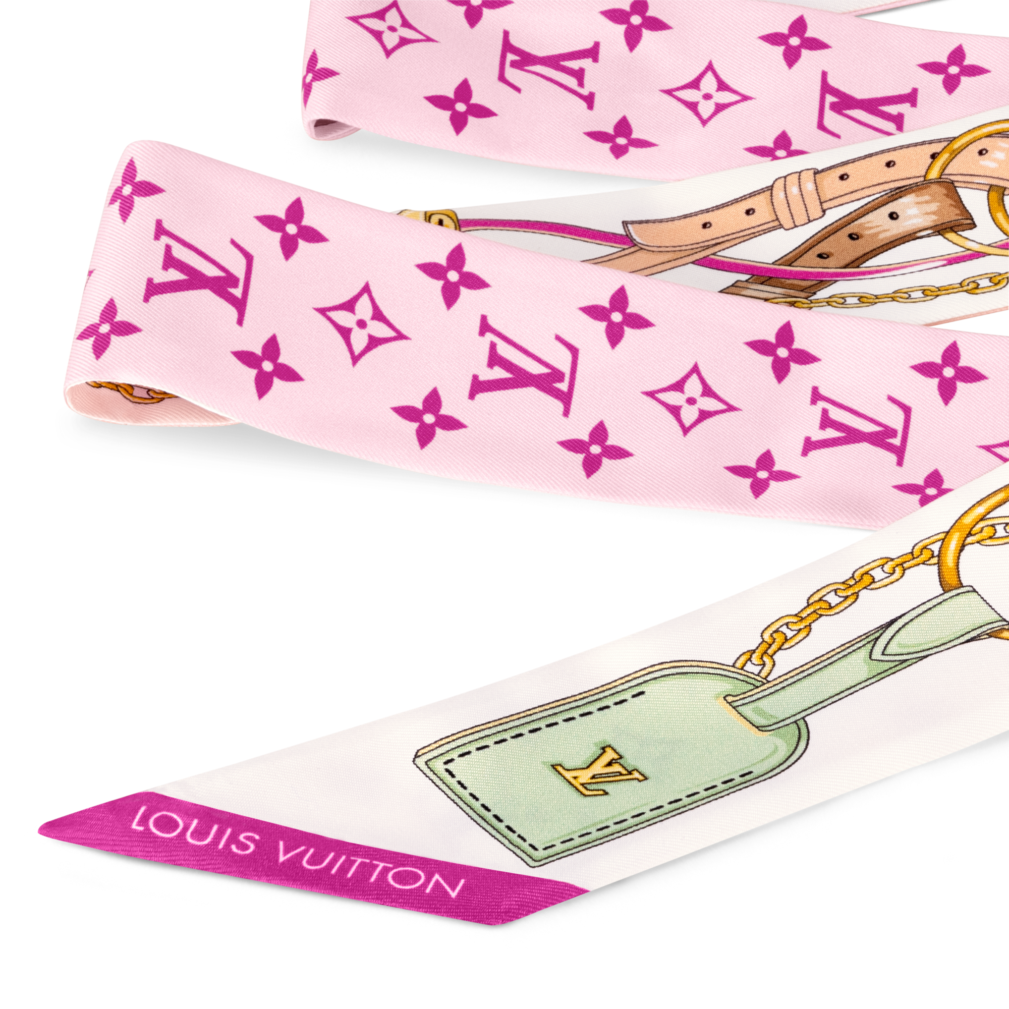 Khăn Lụa Flower And Straps BB . in Đồ Nữ