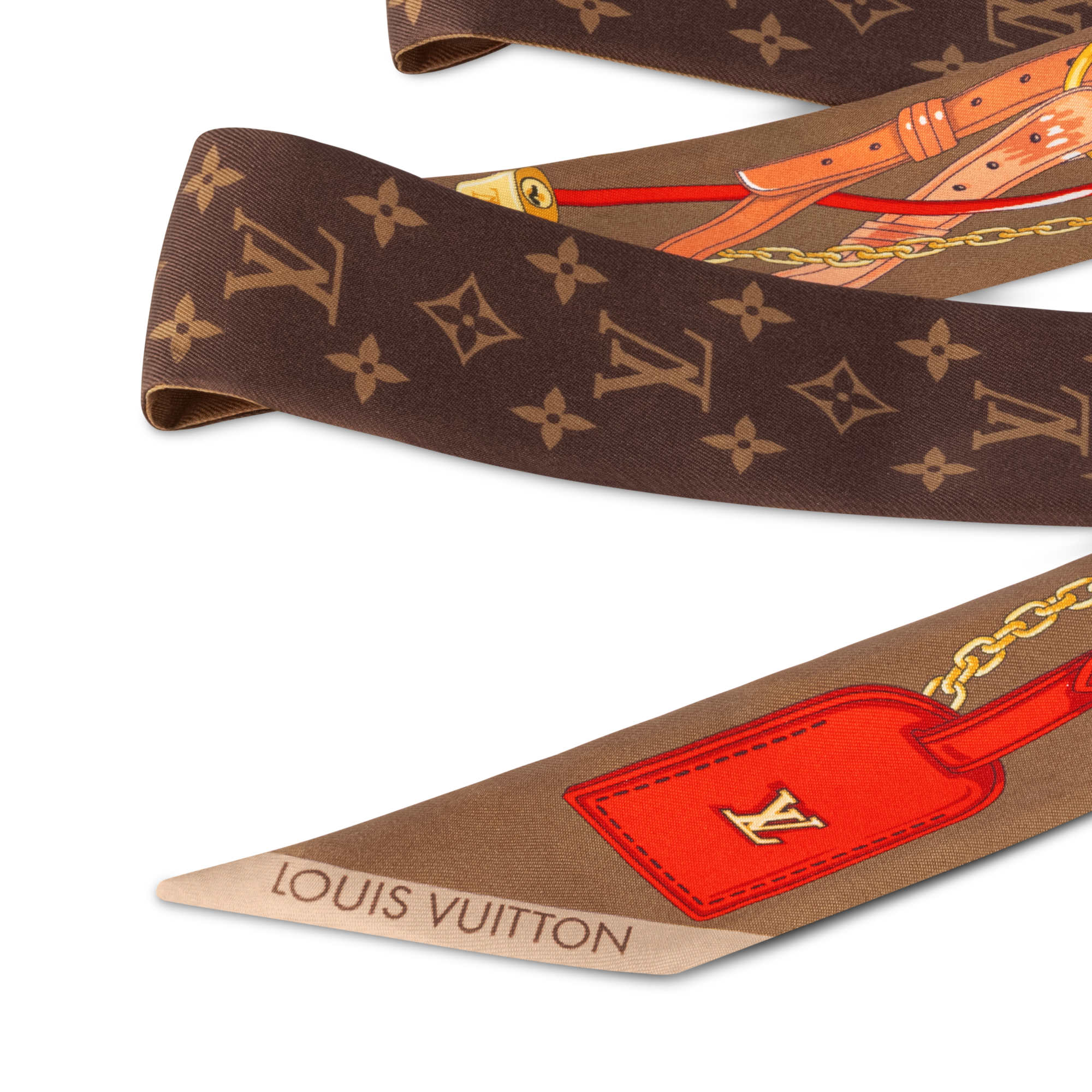 Khăn Lụa Flower And Straps BB . in Đồ Nữ