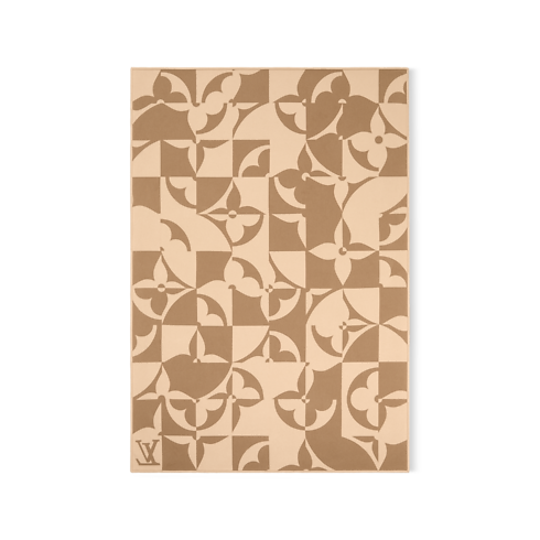 Chăn Flower Puzzle 140 x 200 in Rương, Phụ kiện du lịch và Trang trí nội thất's Trang trí nội thất và Nghệ thuật không gian phòng ăn Đồ dệt may khác collections by Louis Vuitton (Thu phóng sản phẩm)