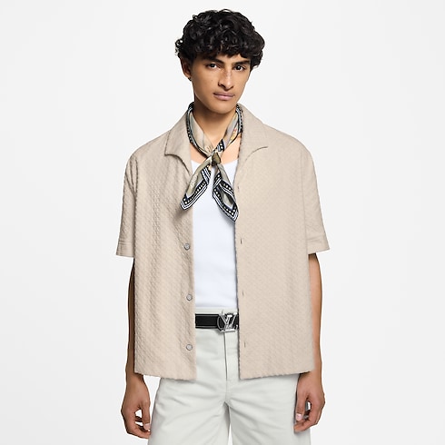 Áo Sơ Mi in Đồ Nam's Trang phục Áo sơ mi collections by Louis Vuitton (Thu phóng sản phẩm)