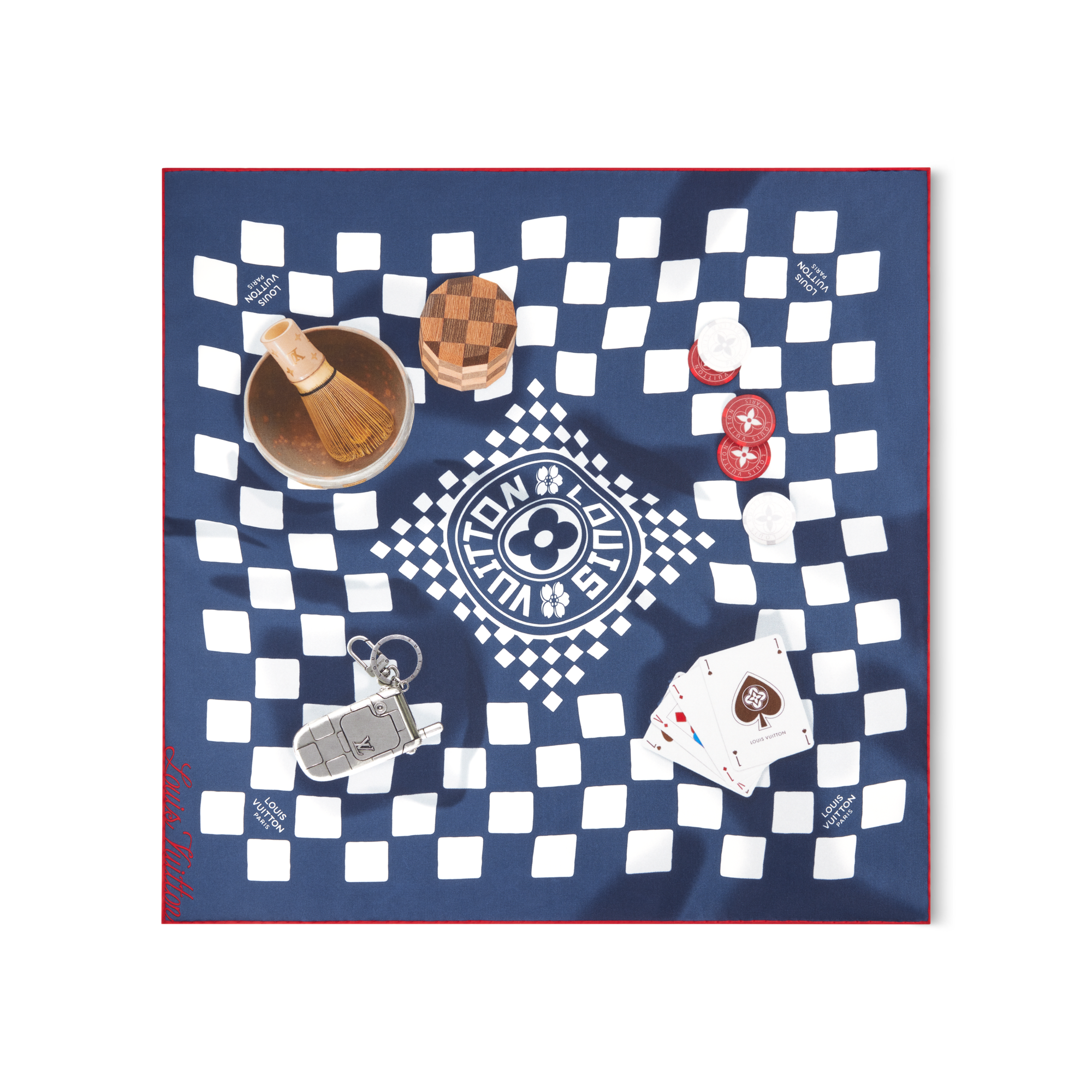Khăn Lụa Game Scene . in Đồ Nam