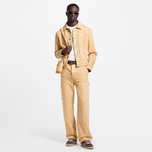 Áo Khoác Denim in Đồ Nam's Trang phục Áo khoác ngoài collections by Louis Vuitton (Thu phóng sản phẩm)