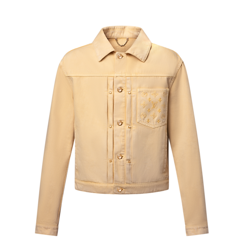 Áo Khoác Denim in Đồ Nam's Trang phục Áo khoác ngoài collections by Louis Vuitton (Thu phóng sản phẩm)