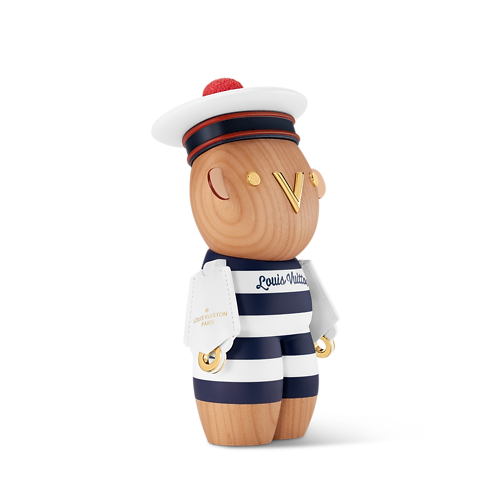 Gaston Doll Sailor in Rương, Phụ kiện du lịch và Trang trí nội thất's Thể thao và Phong cách sống Bộ sưu tập Phong cách sống và Vivienne collections by Louis Vuitton (Thu phóng sản phẩm)