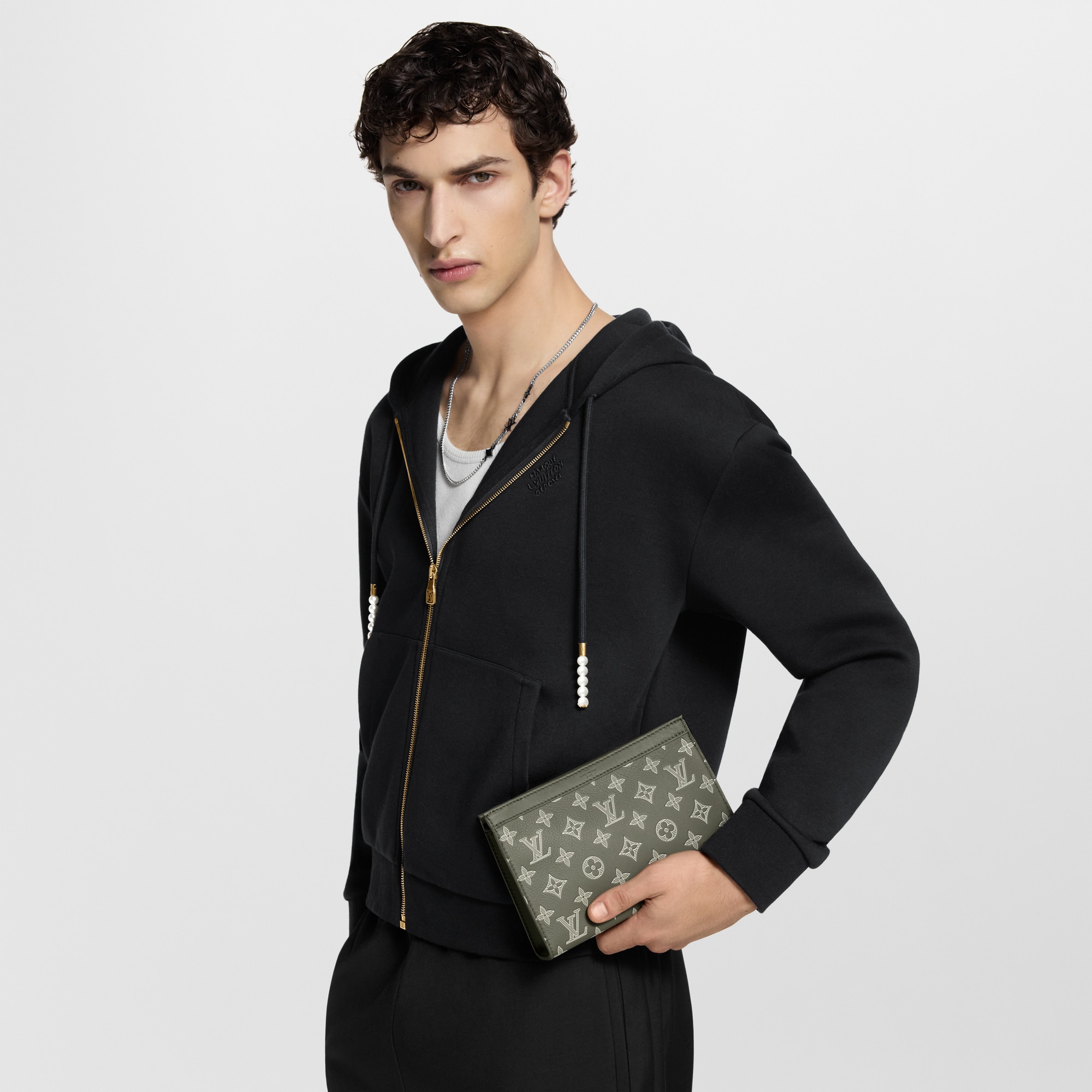 Túi Gaston Monogram Shadow Leather in Túi và Phụ kiện bằng da