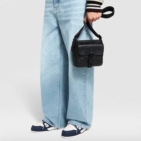 Túi Getaway Messenger Monogram Shadow Leather in Túi và Phụ kiện bằng da's Túi xách nam Mới nhất collections by Louis Vuitton (Thu phóng sản phẩm)