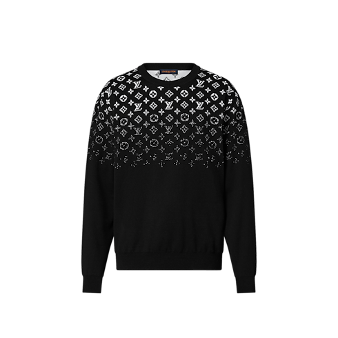 Áo Dệt Kim in Đồ Nam's Trang phục Tất cả Trang phục collections by Louis Vuitton (Thu phóng sản phẩm)