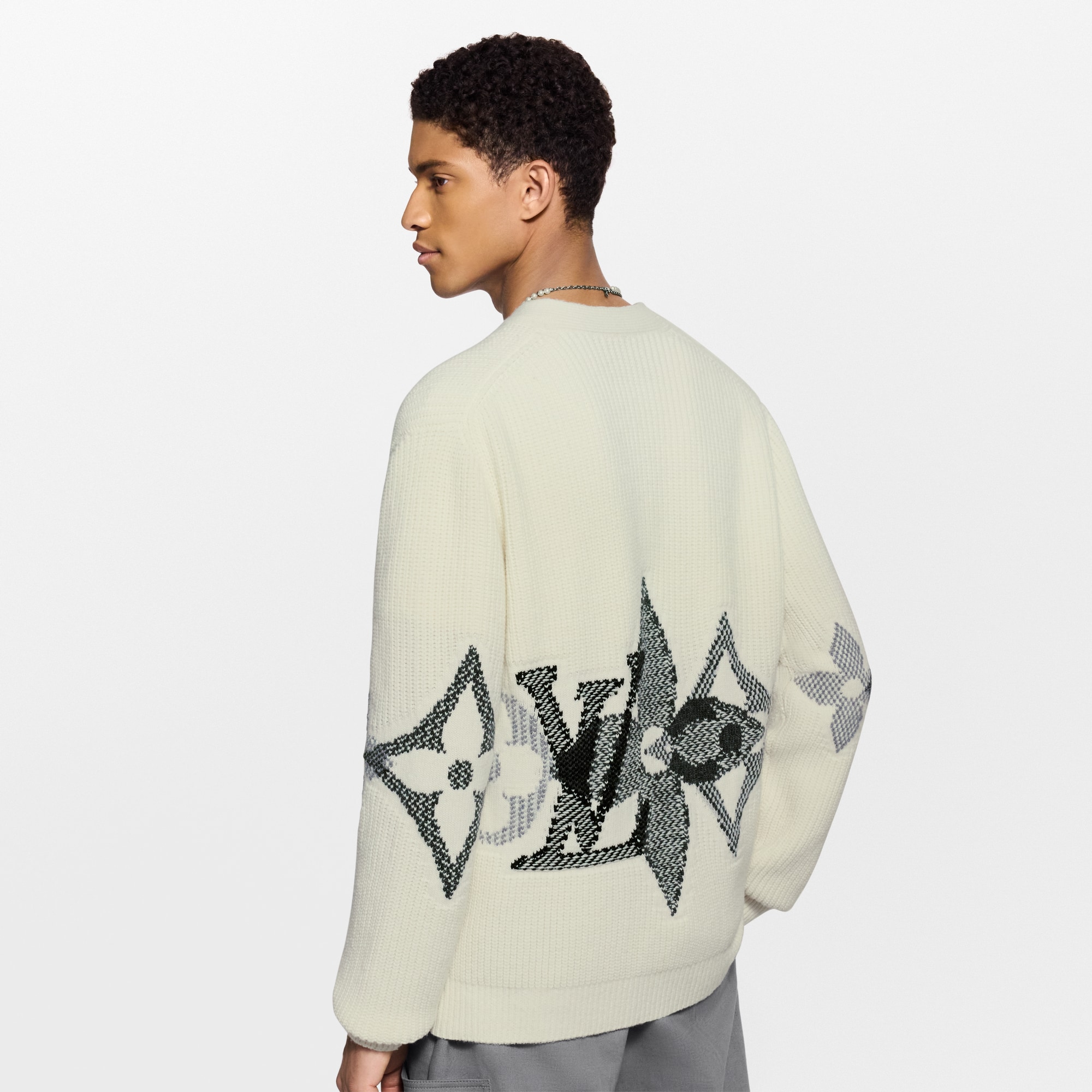 Graphic Knitted Cardigan  in Sản phẩm mới