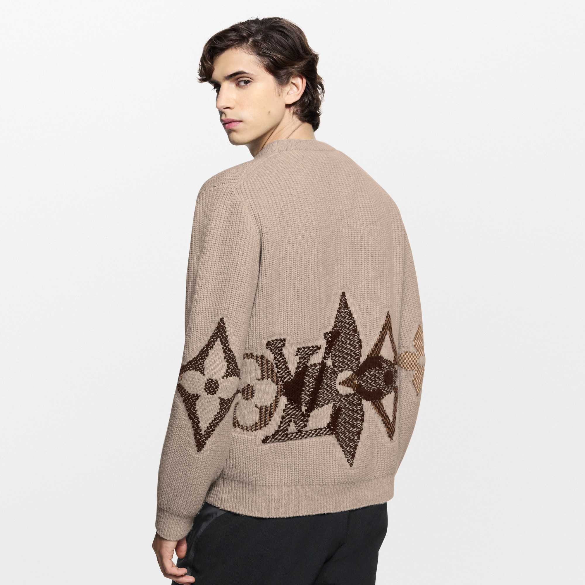 Graphic Knitted Crewneck  in Sản phẩm mới