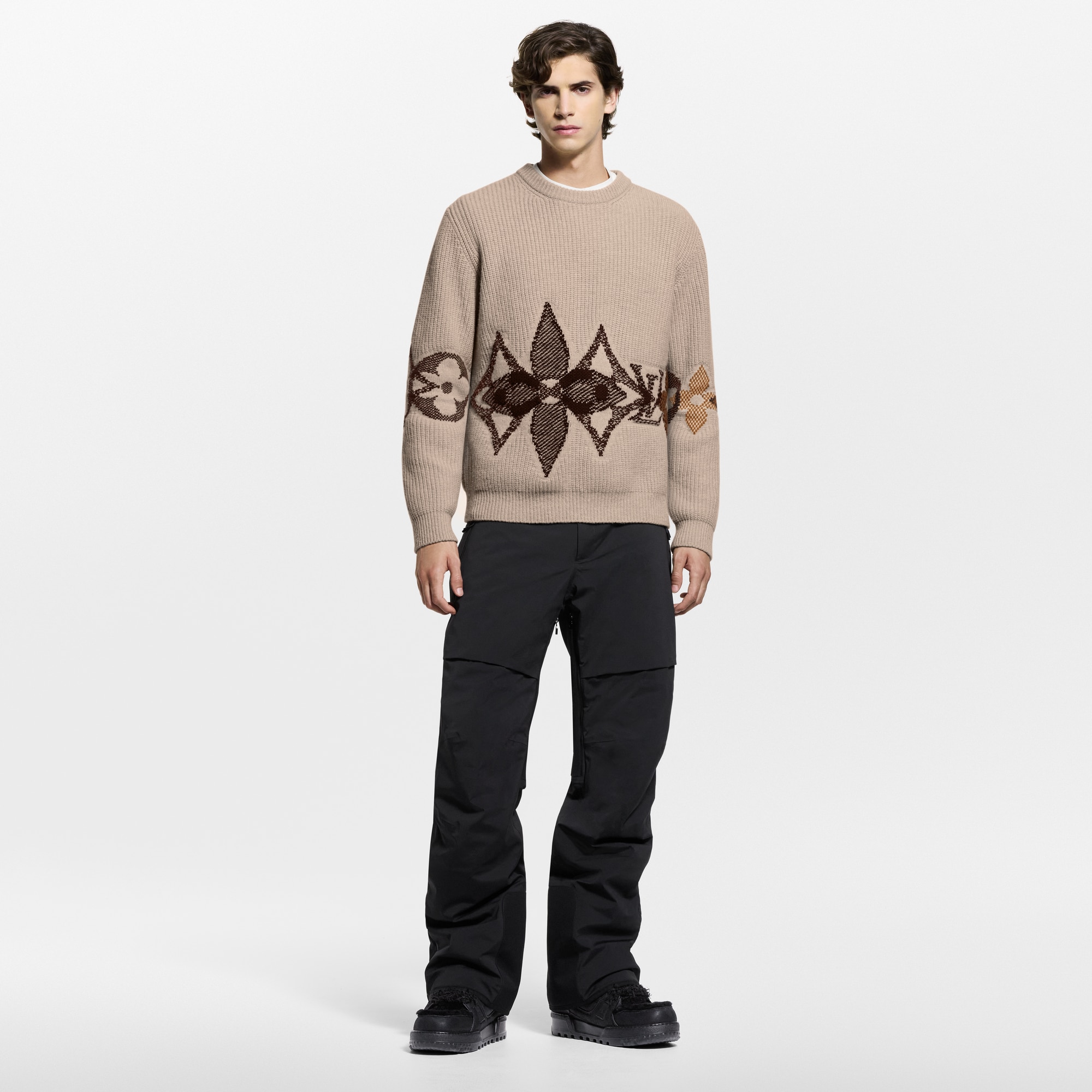 Graphic Knitted Crewneck  in Sản phẩm mới