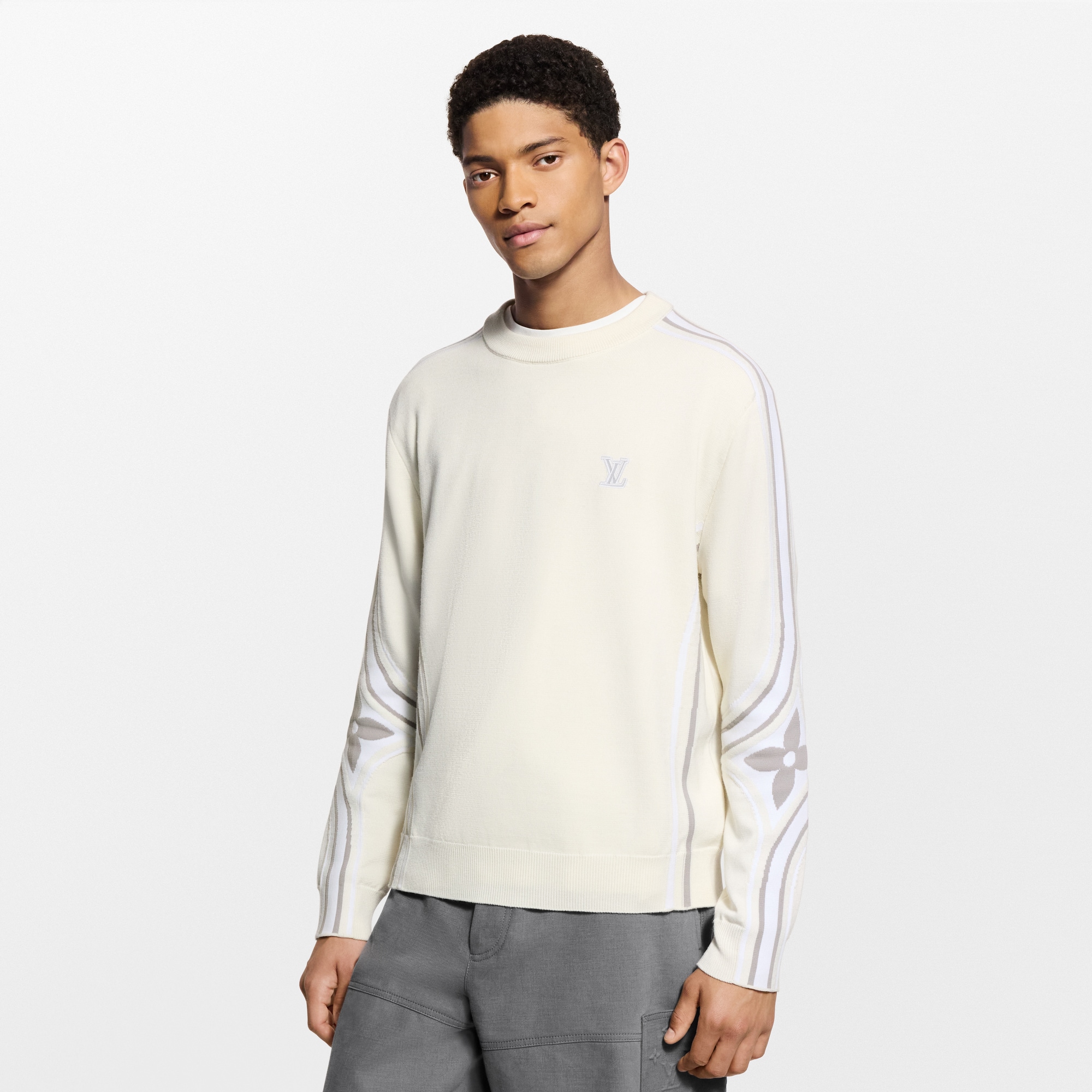 Graphic Knitted Crewneck  in Sản phẩm mới