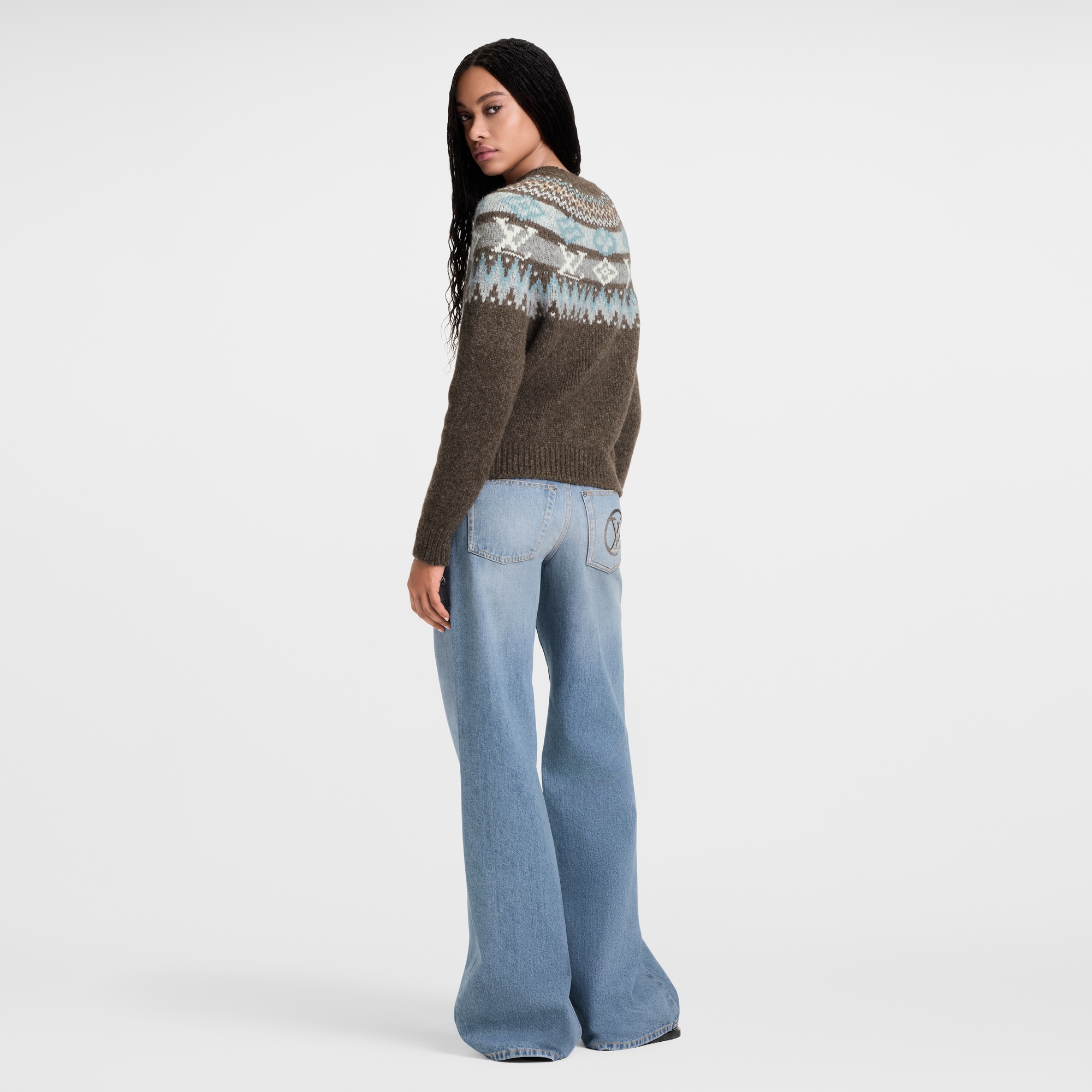 Graphic Signature Knit Pullover  in Đồ Nữ