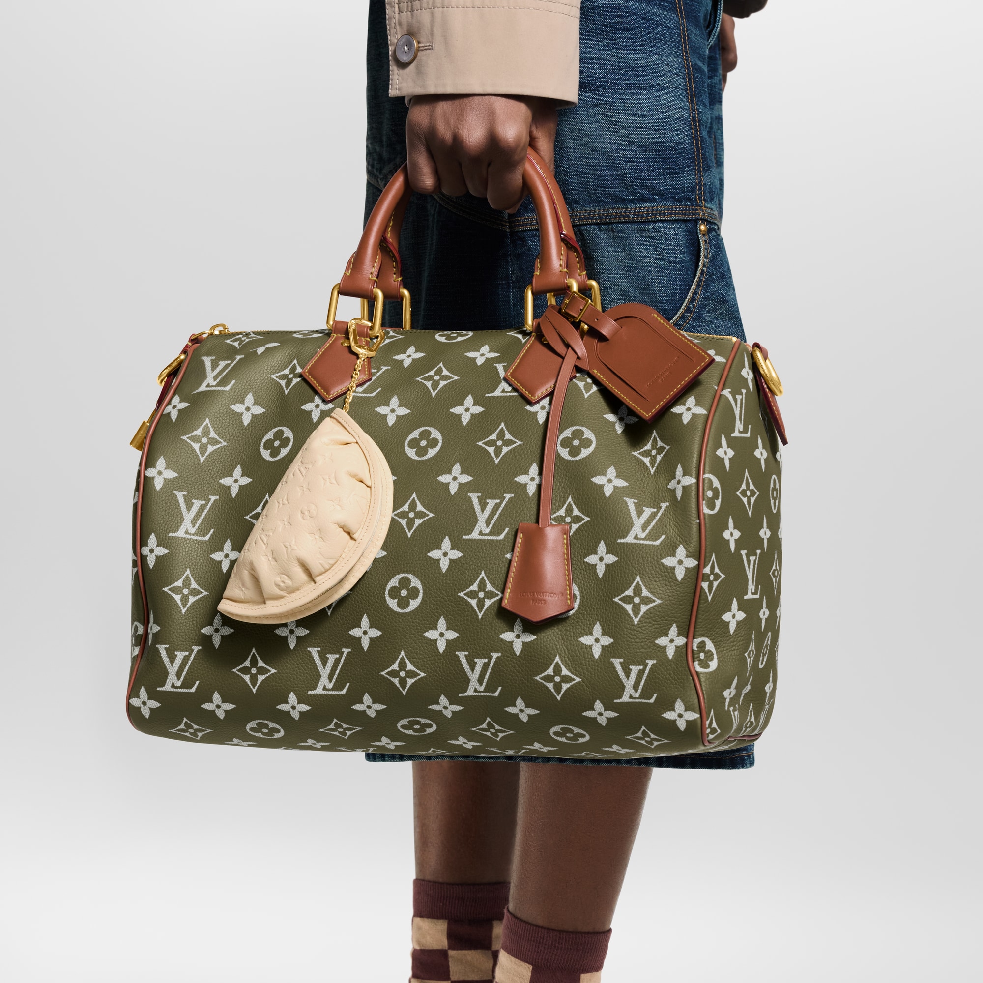 Ví Gyoza Key Pouch Autres Cuirs Monogram in Đồ Nam