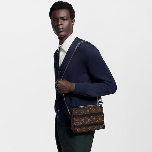 Túi Handle Soft Trunk Monogram Macassar Canvas in Đồ Nam's Túi Tất cả Túi collections by Louis Vuitton (Thu phóng sản phẩm)