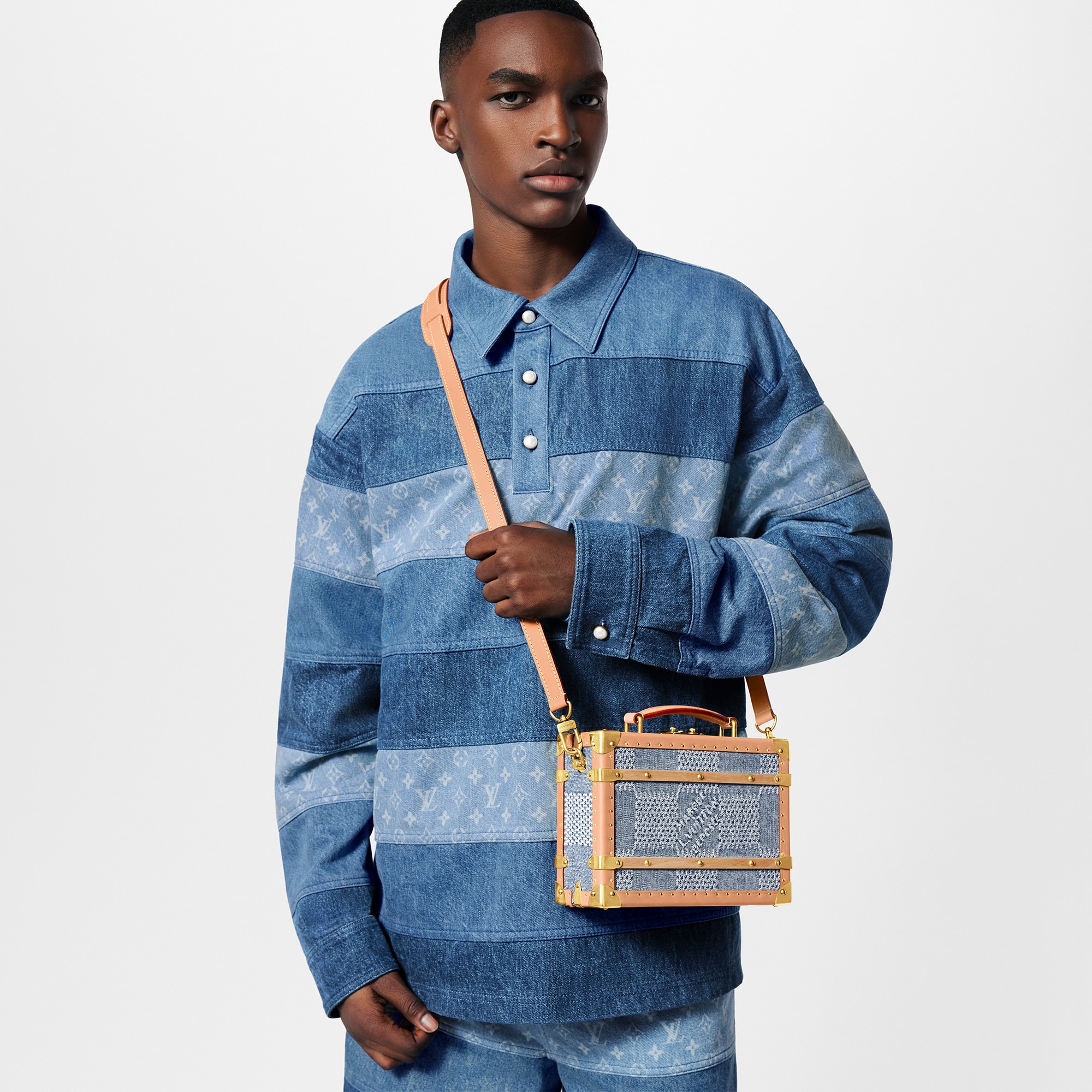Túi Handle Trunk Damier Other in Les Extraordinaires