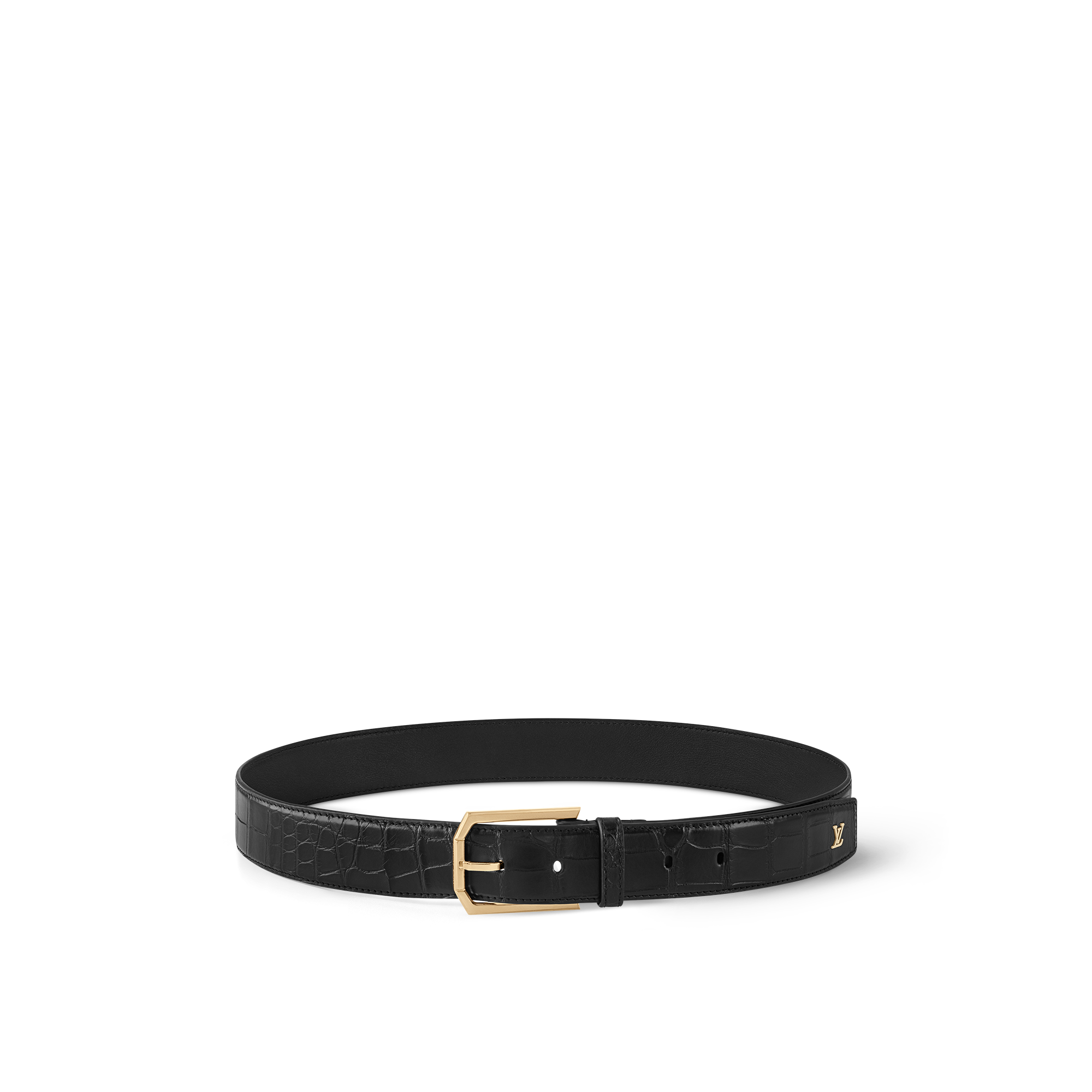 Thắt Lưng Heritage 35MM Da cá sấu mờ in Đồ Nam