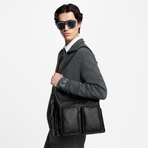 Túi Hobo Cargo Monogram Shadow Leather in Túi và Phụ kiện bằng da's Túi xách nữ Túi mới nhất collections by Louis Vuitton (Thu phóng sản phẩm)