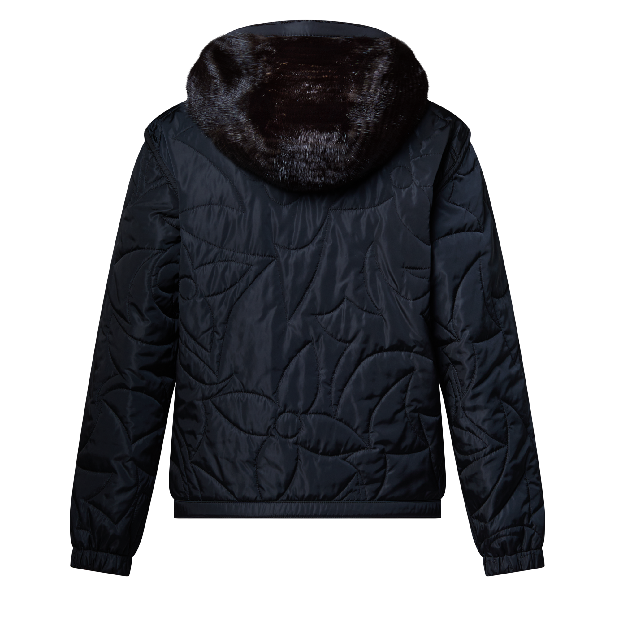 Hooded Bi-Mat Reversible Blouson  in Đồ Nữ