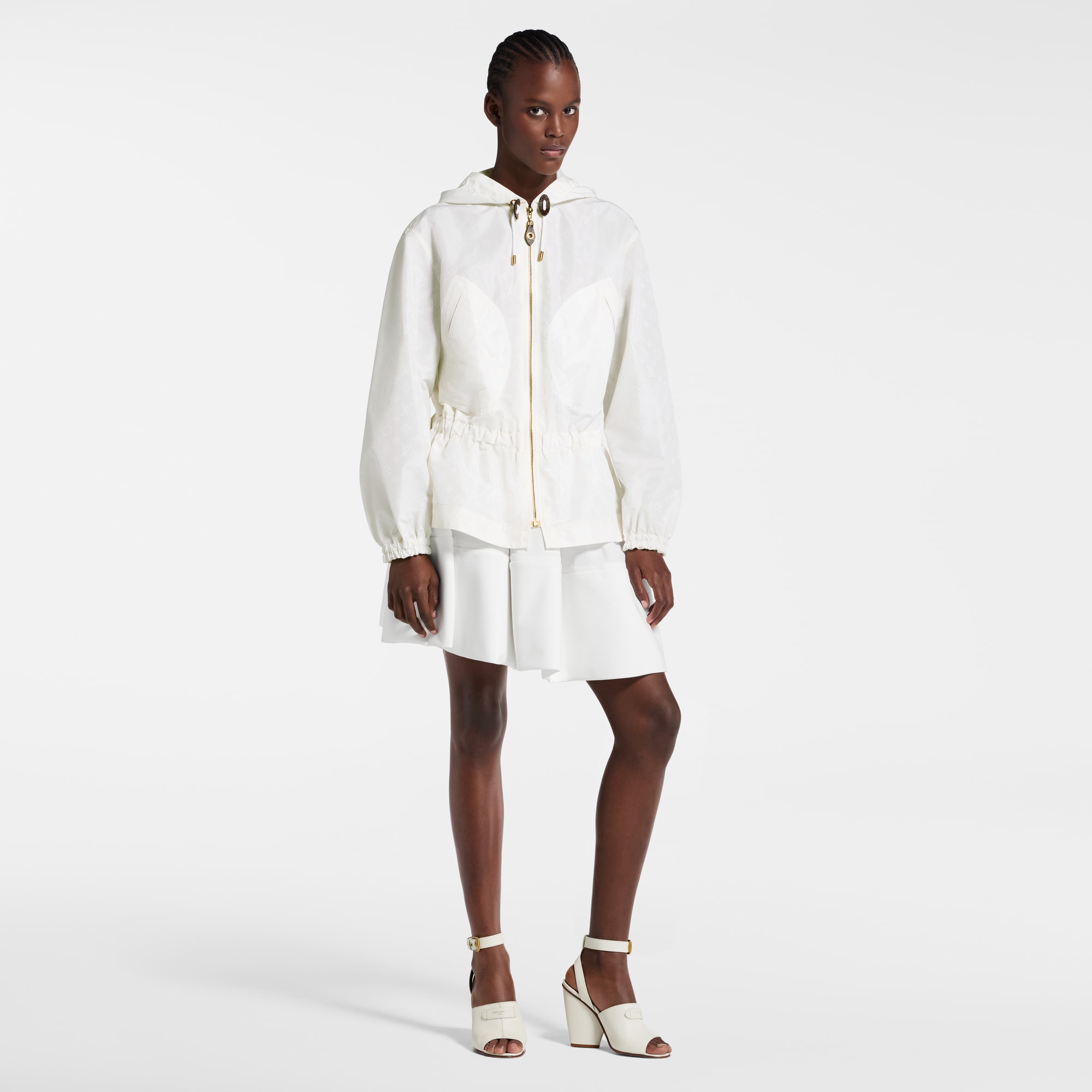 Áo Khoác Parka Họa Tiết Monogram  in Đồ Nữ