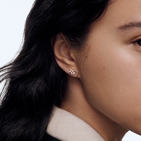 Khuyên tai Idylle Blossom - Một chiếc in Trang sức's Danh mục sản phẩm Khuyên tai collections by Louis Vuitton (Thu phóng sản phẩm)