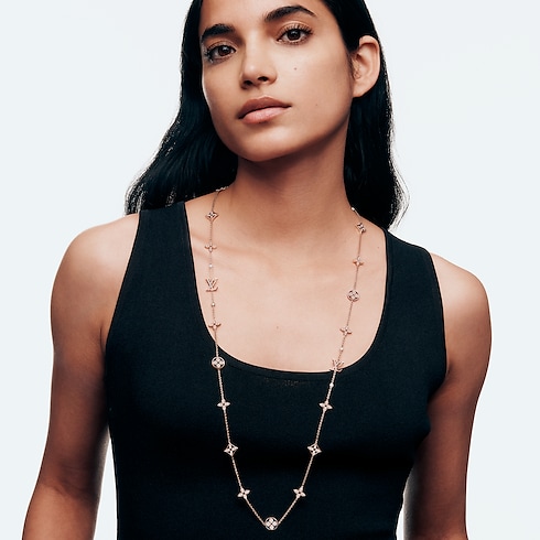 Vòng Cổ Idylle Blossom in Trang sức's Danh mục sản phẩm Vòng cổ và Mặt dây chuyền collections by Louis Vuitton (Thu phóng sản phẩm)