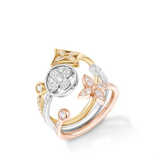 Nhẫn Idylle Blossom Paved in Trang sức's Danh mục sản phẩm Tất cả Trang sức collections by Louis Vuitton (Thu phóng sản phẩm)