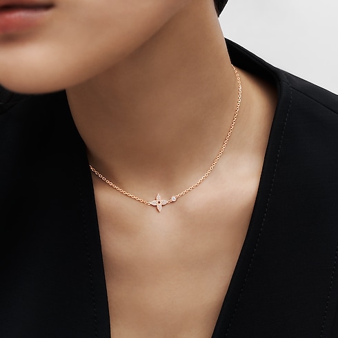 Vòng Cổ Idylle Blossom in Trang sức's Danh mục sản phẩm Vòng cổ và Mặt dây chuyền collections by Louis Vuitton (Thu phóng sản phẩm)