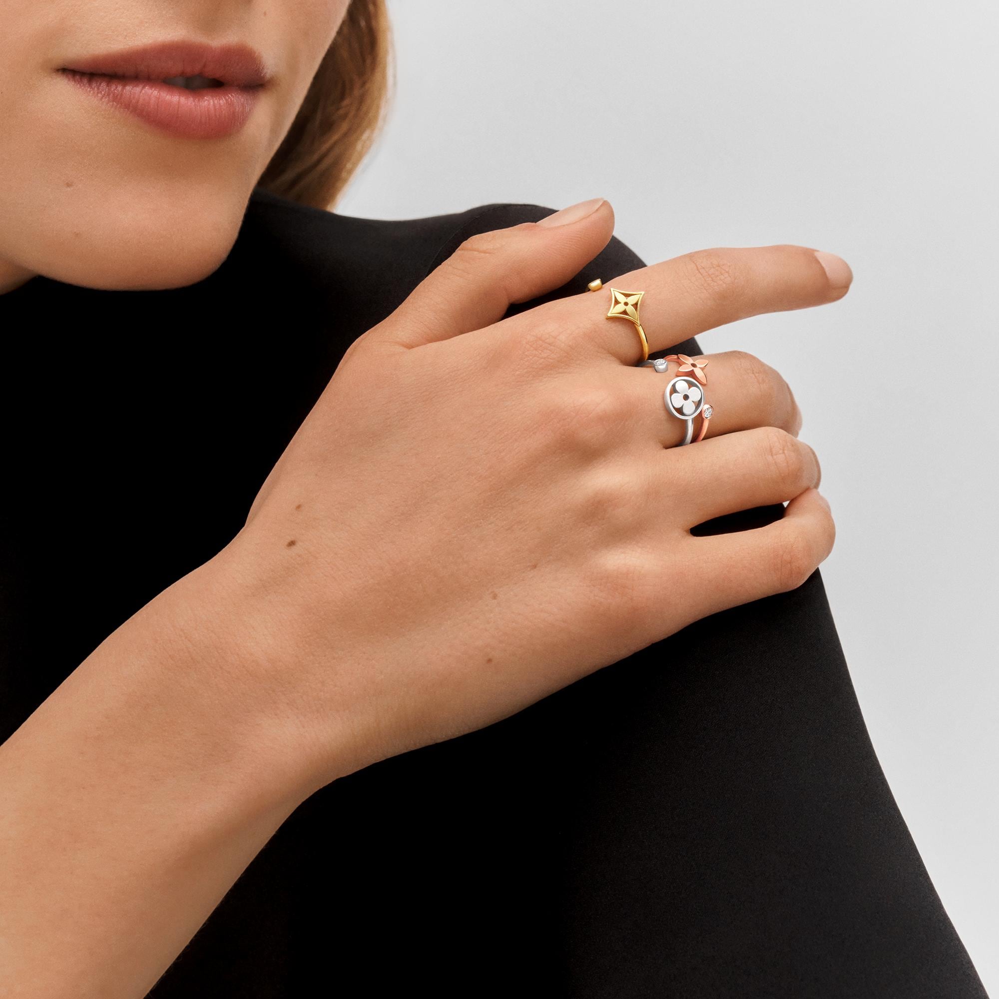 Nhẫn Idylle Blossom - Ba Chiếc  in Trang sức