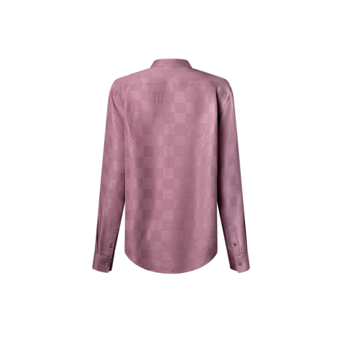 Áo Sơ Mi Lụa in Đồ Nam's Trang phục Áo sơ mi collections by Louis Vuitton (Thu phóng sản phẩm)