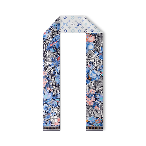 Khăn Lụa Jardin Des Plantes . in Đồ Nữ's Phụ kiện Khăn lụa collections by Louis Vuitton (Thu phóng sản phẩm)
