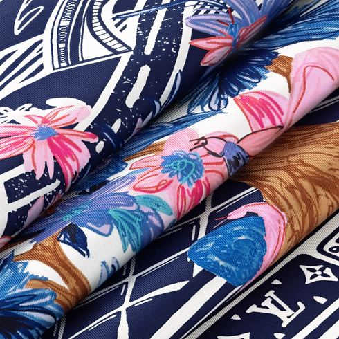 Khăn Lụa Vuông Jardin Des Plantes 90 . in Đồ Nữ's Phụ kiện Khăn lụa collections by Louis Vuitton (Thu phóng sản phẩm)