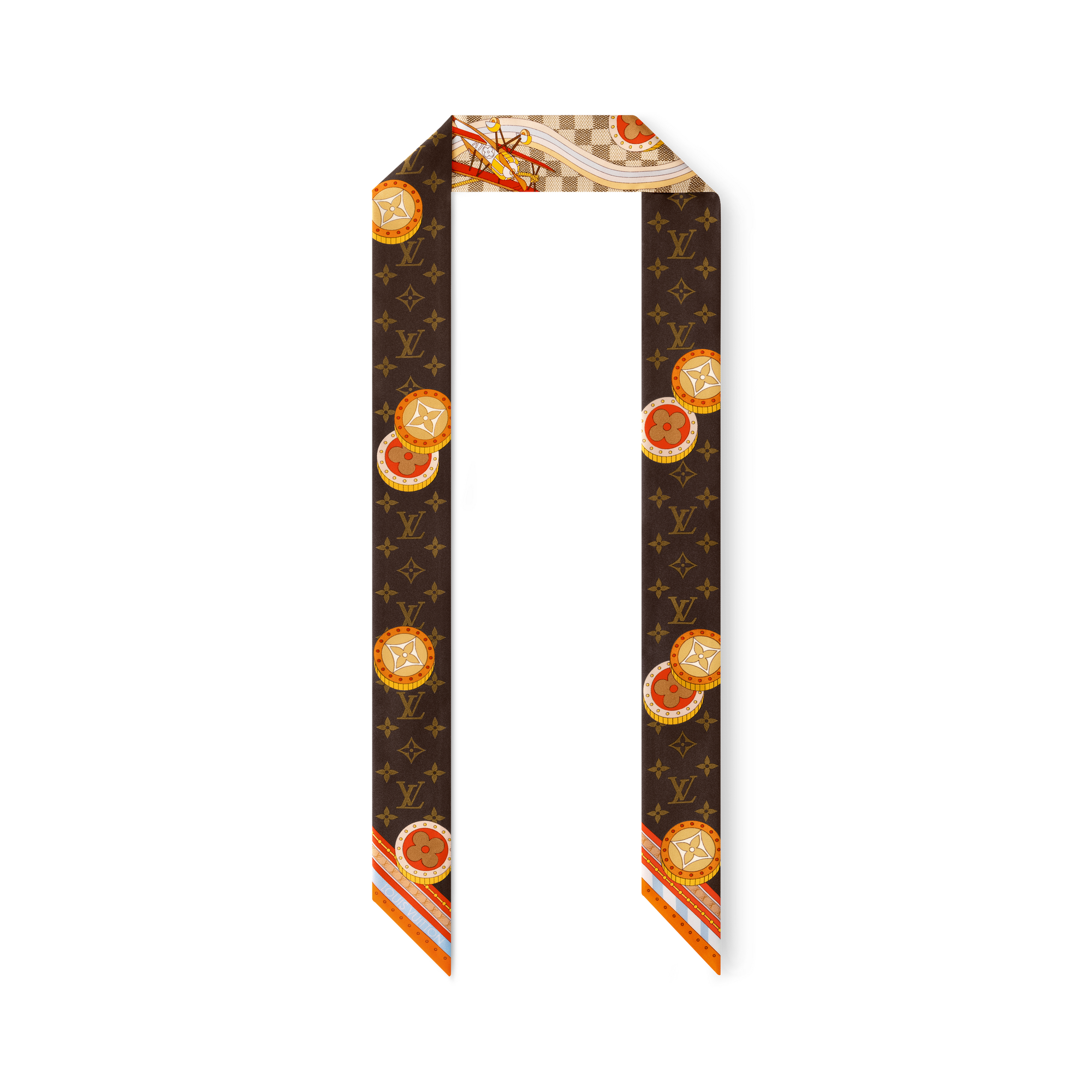 Khăn Lụa Jeu De Voyage BB . in Đồ Nữ