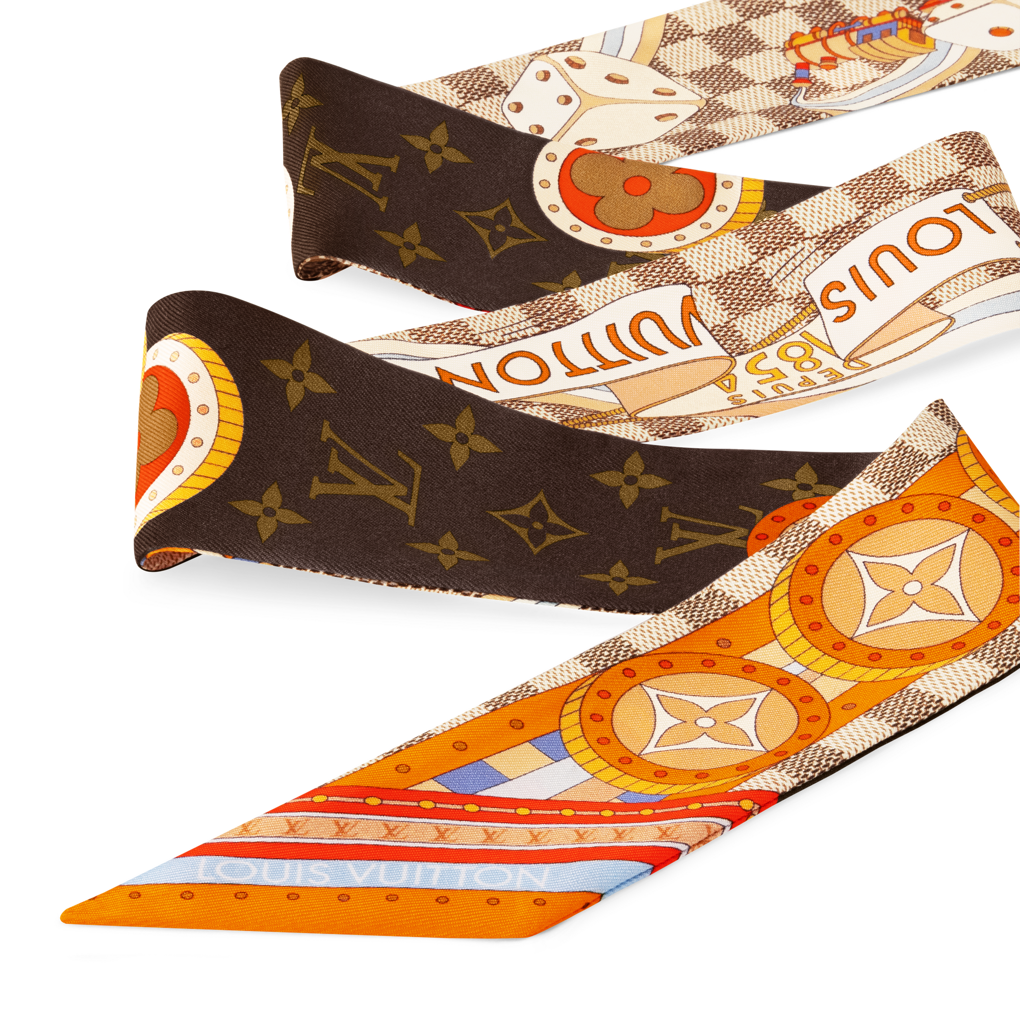 Khăn Lụa Jeu De Voyage BB . in Đồ Nữ