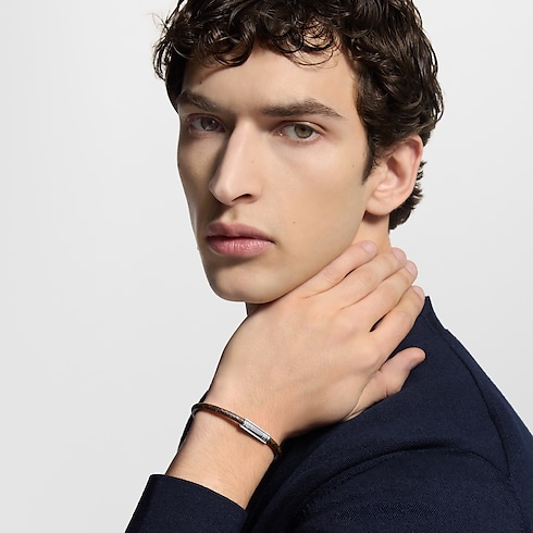 Vòng Tay Keep It Monogram Eclipse in Đồ Nam's Trang sức thời trang Vòng tay collections by Louis Vuitton (Thu phóng sản phẩm)