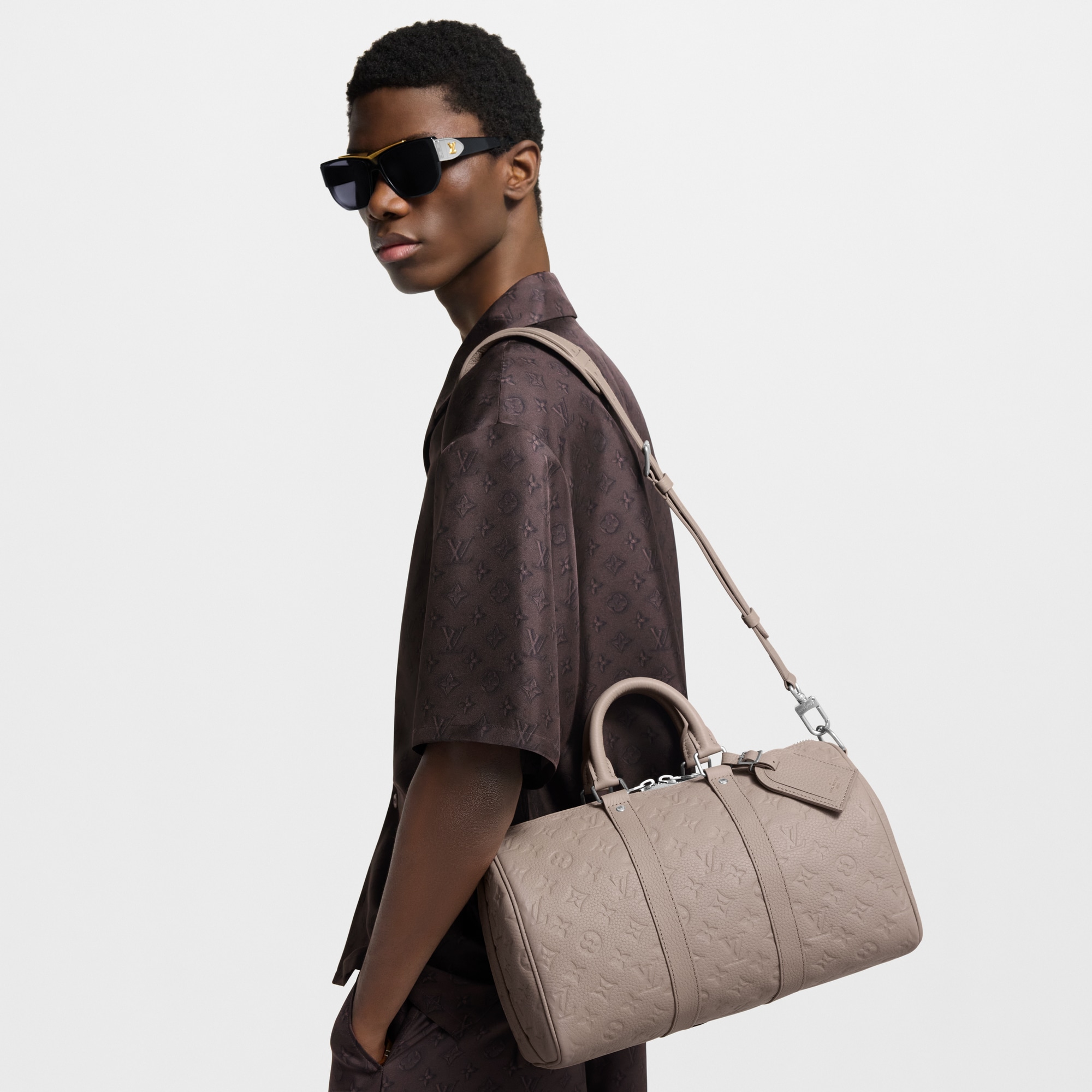 Túi Keepall Bandoulière 35 Monogram Taurillon Leather LG - G90 in Túi và Phụ kiện bằng da