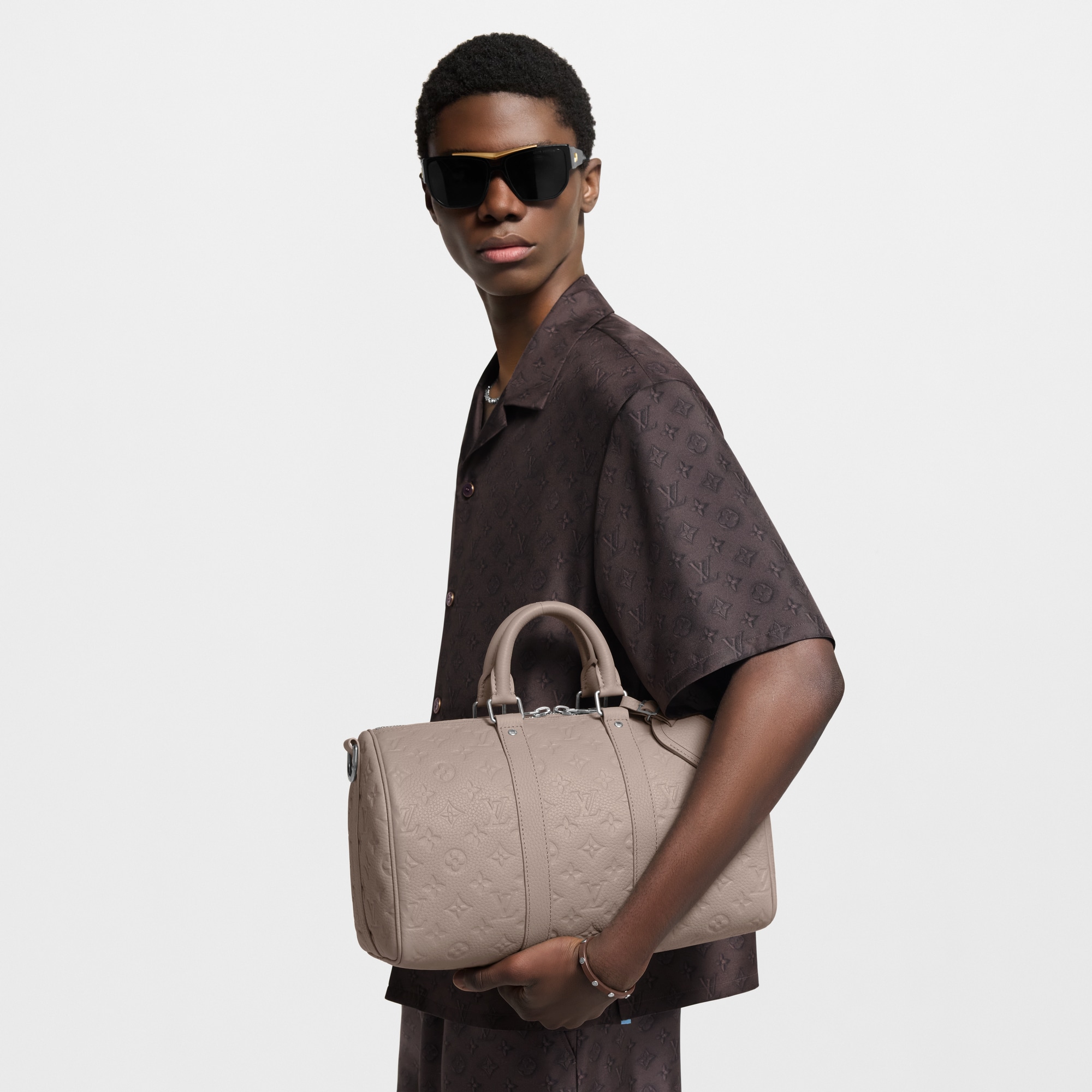 Túi Keepall Bandoulière 35 Monogram Taurillon Leather LG - G90 in Túi và Phụ kiện bằng da