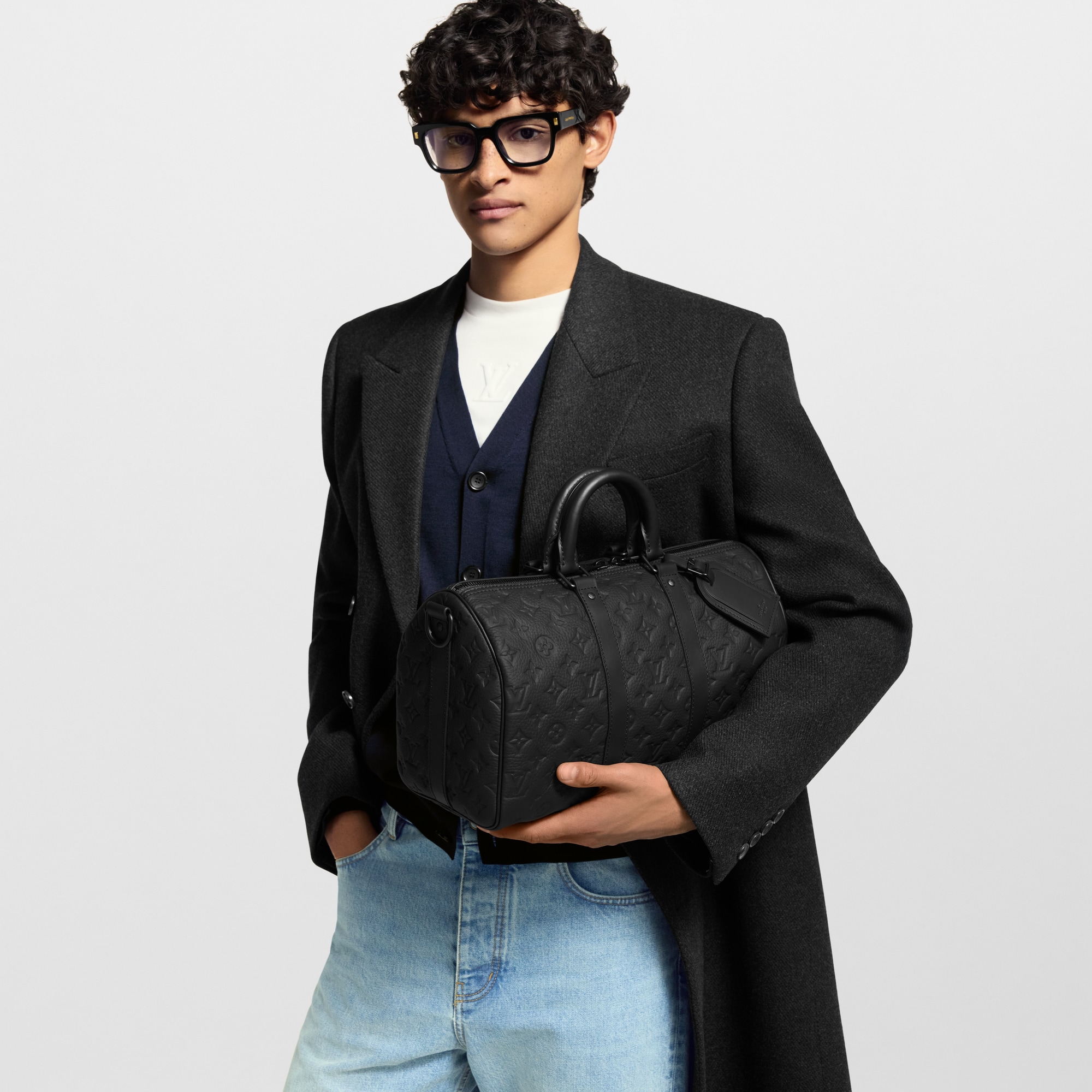 Túi Keepall Bandoulière 35 Monogram Taurillon Leather LG - G90 in Đồ Nam