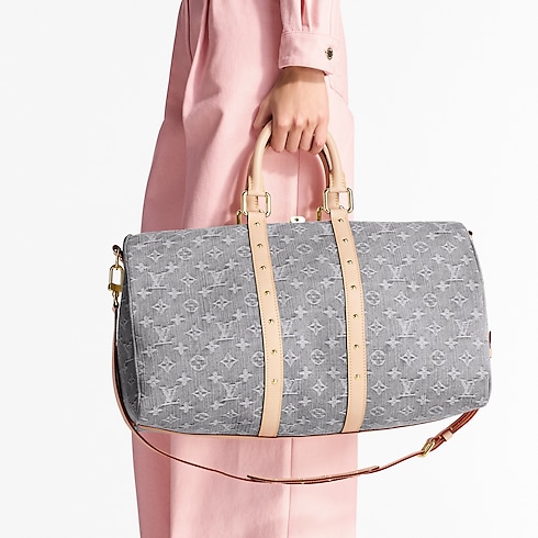 Túi Keepall Bandoulière 45 Các loại Monogram Canvas khác in Đồ Nữ's Du lịch Túi du lịch collections by Louis Vuitton (Thu phóng sản phẩm)