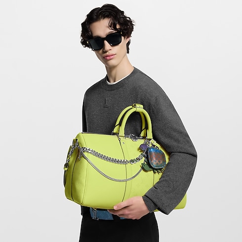 Túi Keepall Bandoulière 45 Taigarama in Túi và Phụ kiện bằng da's Túi xách nam Túi biểu tượng collections by Louis Vuitton (Thu phóng sản phẩm)